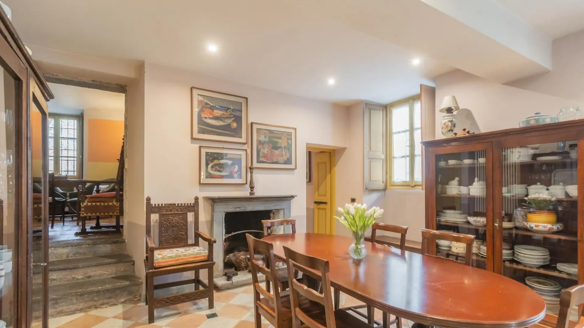 Villa Torre Di Palanzo With Magnificent View By Rent All Como Faggeto Lario