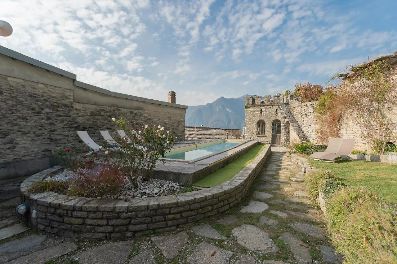 Villa Torre Di Palanzo With Magnificent View By Rent All Como 파게토 라리오