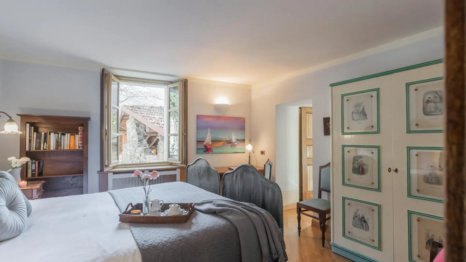 Villa Torre Di Palanzo With Magnificent View By Rent All Como 파게토 라리오